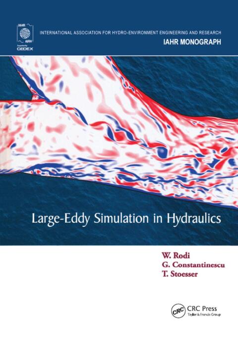 Cover image for book Large-Eddy Simulation in Hydraulics