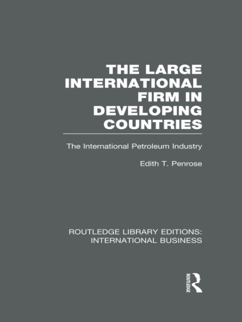 Cover image for book The Large International Firm (RLE International Business)