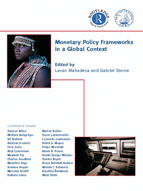 Cover image for book Monetary Policy Frameworks in a Global Context