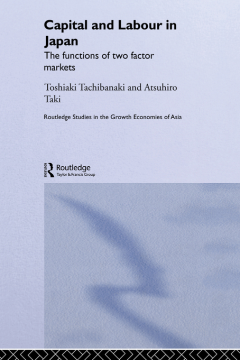 Cover image for book Capital and Labour in Japan