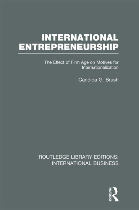 Cover image for book International Entrepreneurship (RLE International Business)