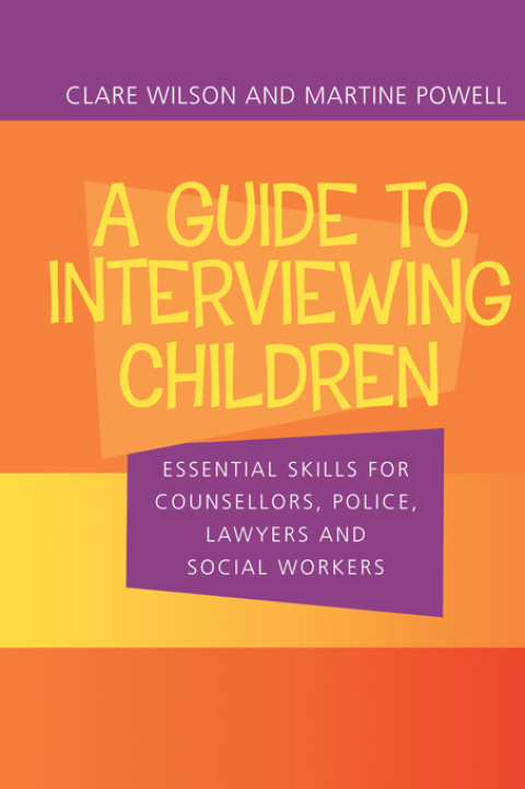 Cover image for book A Guide to Interviewing Children