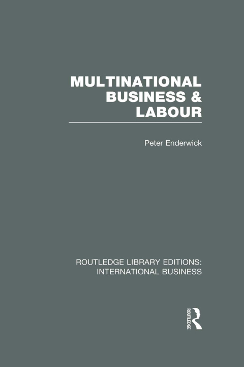 Cover image for book Multinational Business and Labour (RLE International Business)