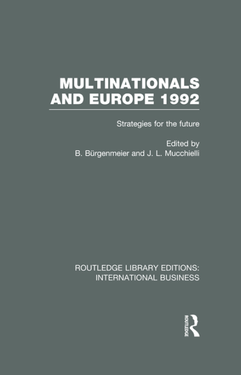 Cover image for book Multinationals and Europe 1992 (RLE International Business)