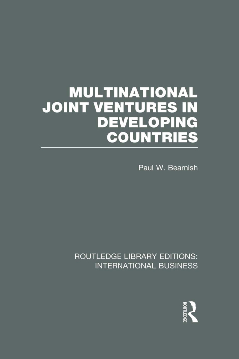 Cover image for book Multinational Joint Ventures in Developing Countries (RLE International Business)
