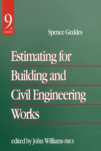Cover image: Estimating for Building & Civil Engineering Work 9th edition 9780750627979