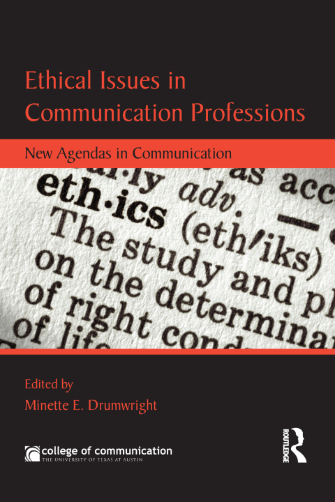 Cover image for book Ethical Issues in Communication Professions