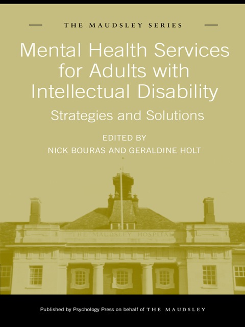 Cover image for book Mental Health Services for Adults with Intellectual Disability