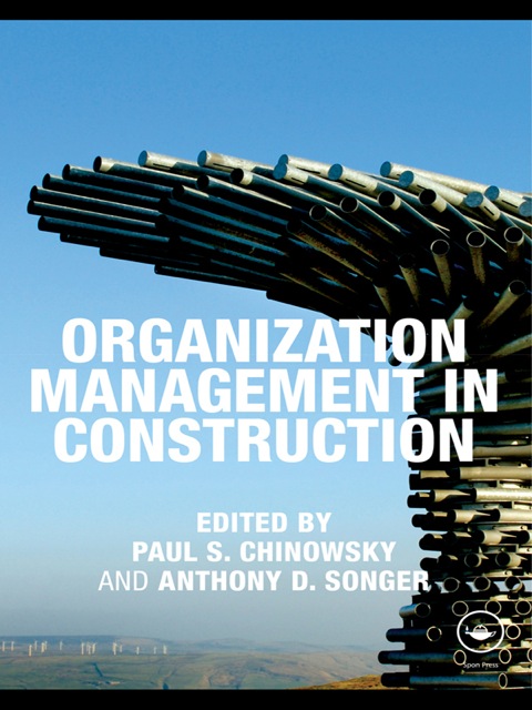 Cover image for book Organization Management in Construction