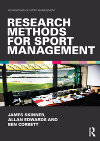 Cover image: Research Methods for Sport Management 1st edition 9780415572552