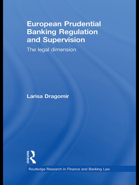 Cover image for book European Prudential Banking Regulation and Supervision