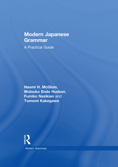 Cover image for book Modern Japanese Grammar