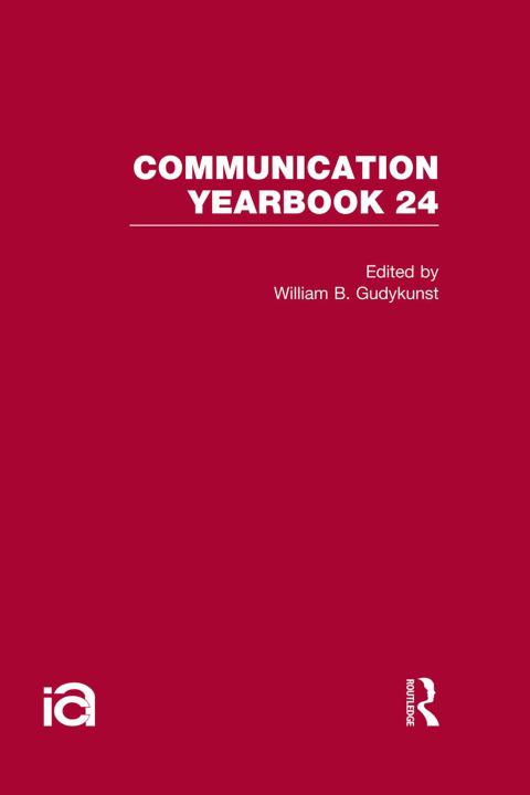Cover image for book Communication Yearbook 24
