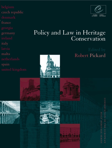 Cover image for book Policy and Law in Heritage Conservation