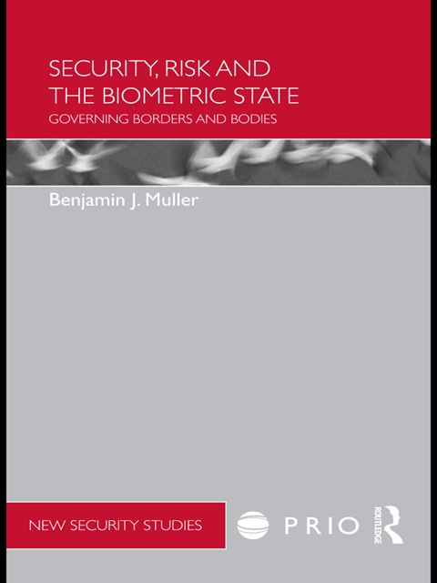 Cover image for book Security, Risk and the Biometric State
