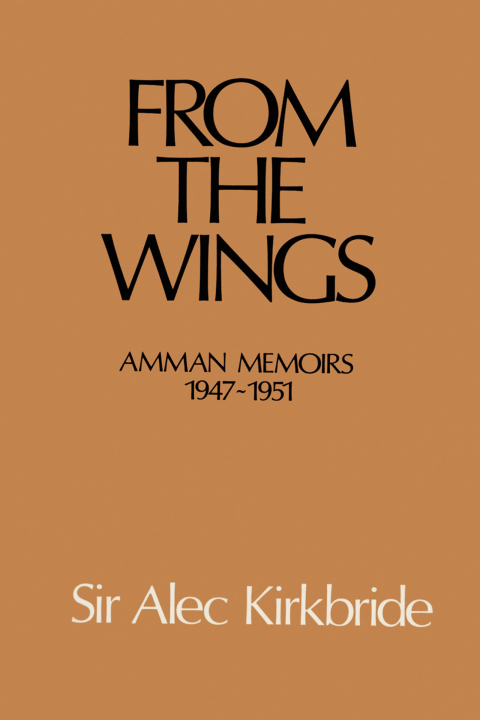Cover image for book From the Wings