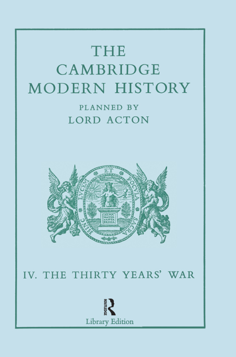 Cover image for book The Cambridge Modern History