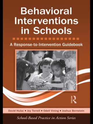 Behavioral Interventions in Schools