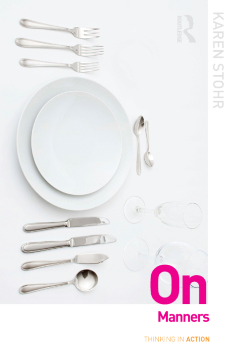 Cover image for book On Manners