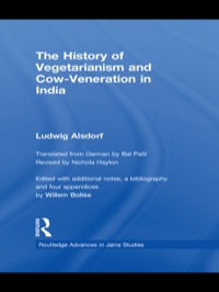 Cover image: The History of Vegetarianism and Cow-Veneration in India 1st edition 9780415548243