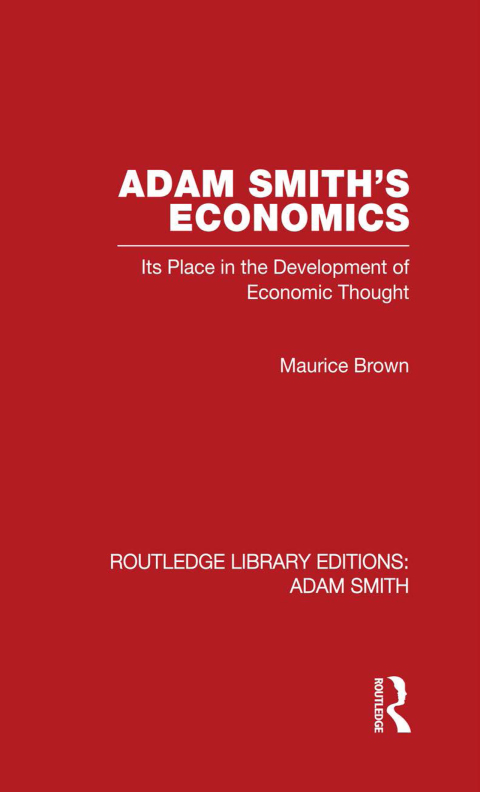Cover image for book Adam Smith's Economics