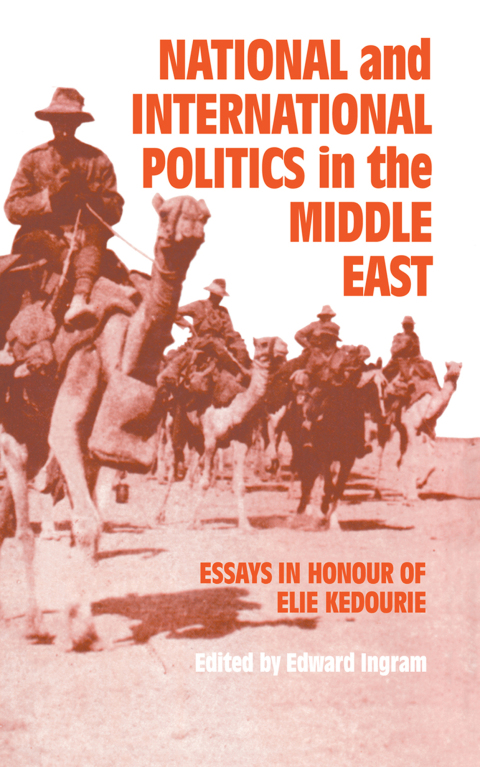 Cover image for book National and International Politics in the Middle East
