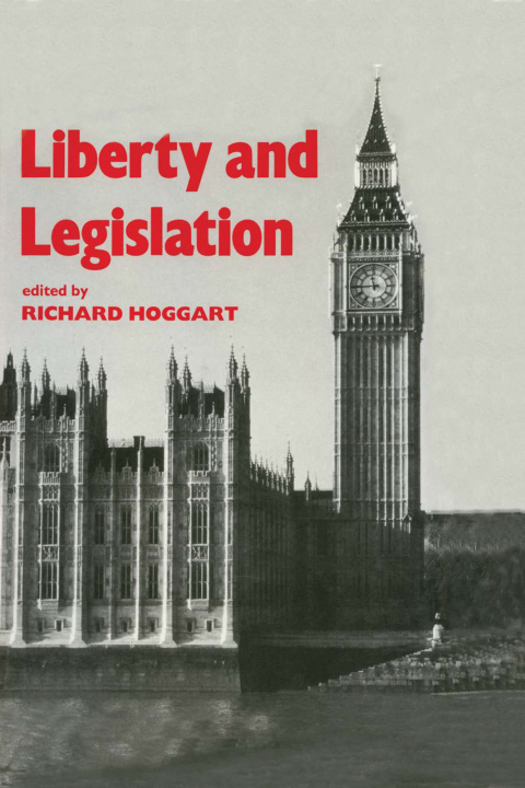 Cover image for book Liberty and Legislation