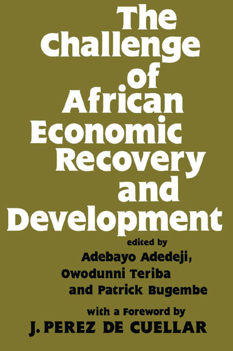 Cover image for book The Challenge of African Economic Recovery and Development