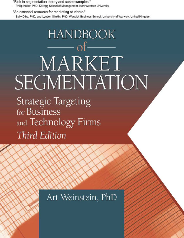 Handbook of Market Segmentation