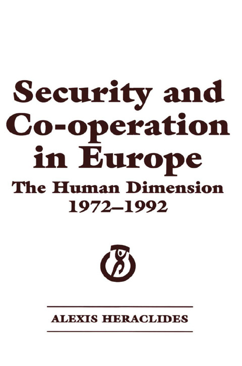 Cover image for book Security and Co-operation in Europe