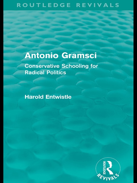 Cover image for book Antonio Gramsci (Routledge Revivals)