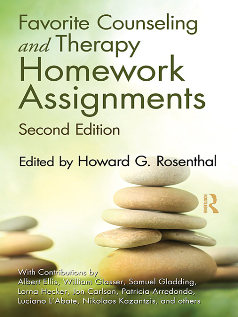 Cover image for book Favorite Counseling and Therapy Homework Assignments