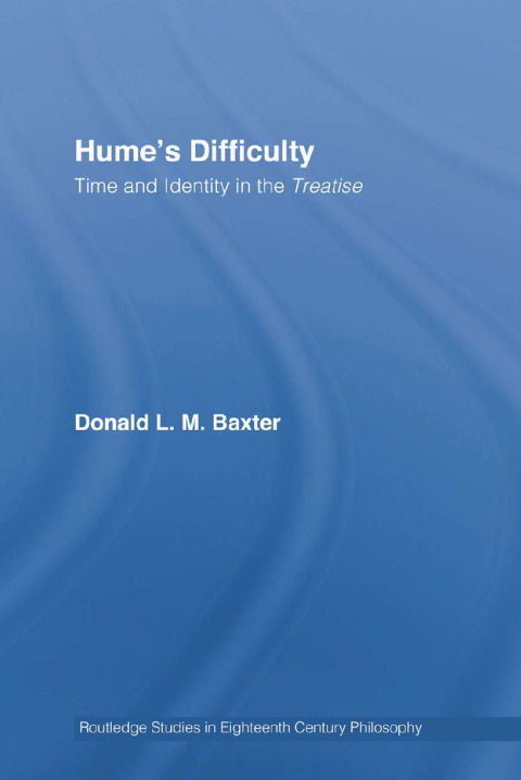 Cover image for book Hume's Difficulty