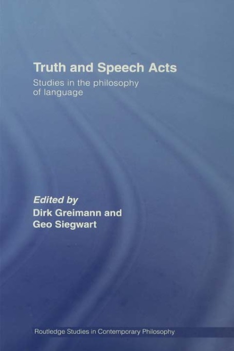 Cover image for book Truth and Speech Acts