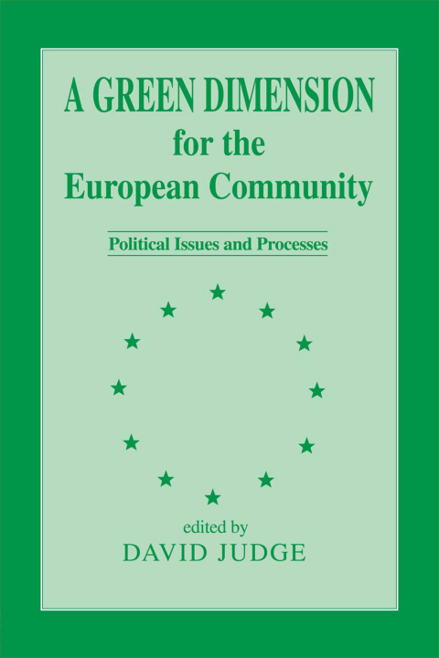 Cover image for book A Green Dimension for the European Community