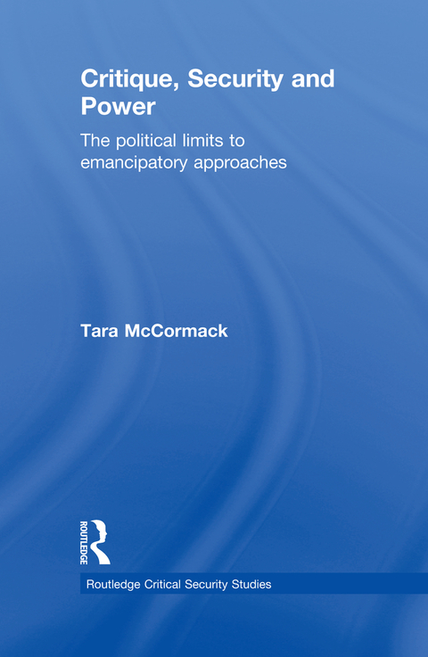 Cover image for book Critique, Security and Power