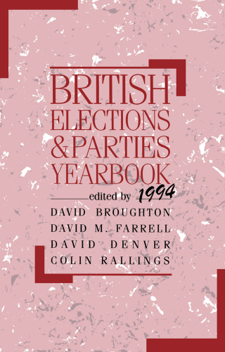 British Elections and Parties Yearbook 1994