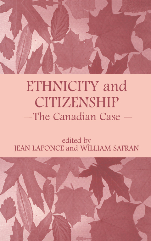 Cover image for book Ethnicity and Citizenship