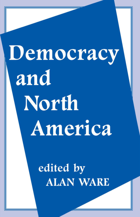 Cover image for book Democracy and North America