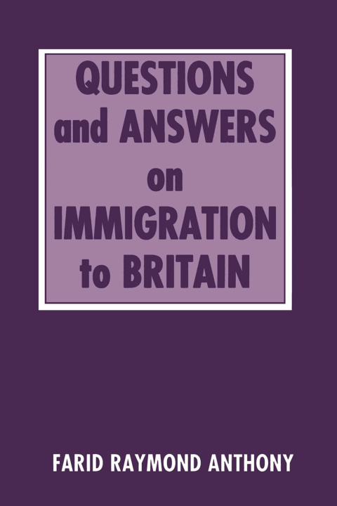 Cover image for book Questions and Answers on Immigration in Britain