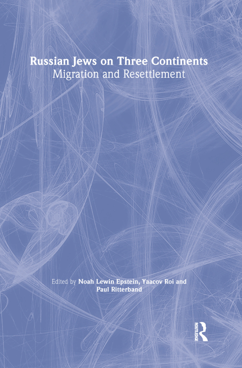 Cover image for book Russian Jews on Three Continents