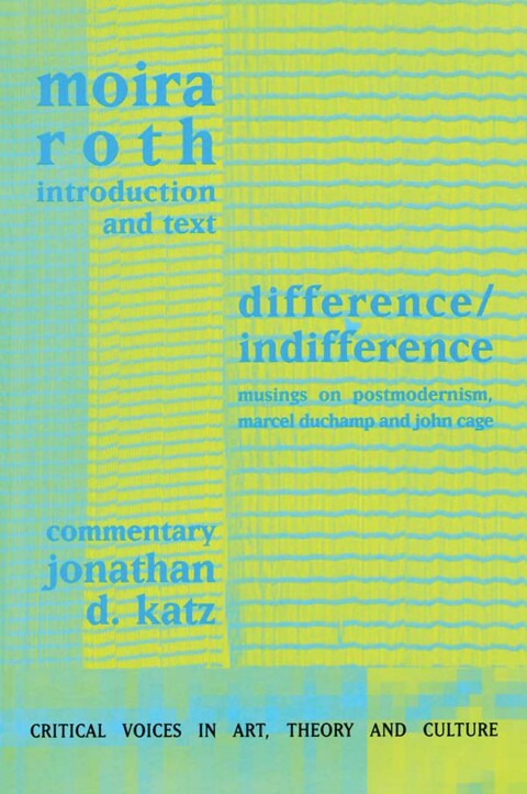 Cover image for book Difference / Indifference
