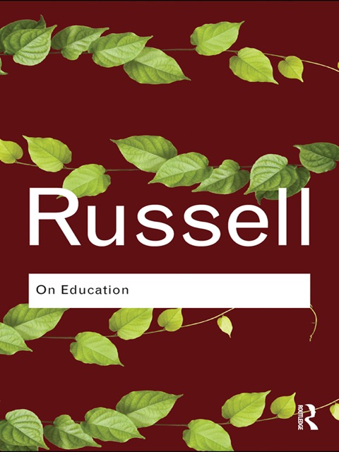 Cover image for book On Education