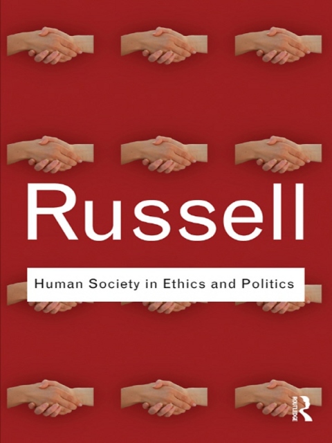 Cover image for book Human Society in Ethics and Politics