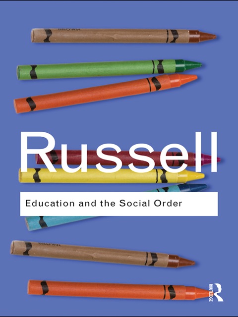 Cover image for book Education and the Social Order