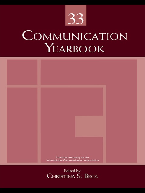 Cover image for book Communication Yearbook 33