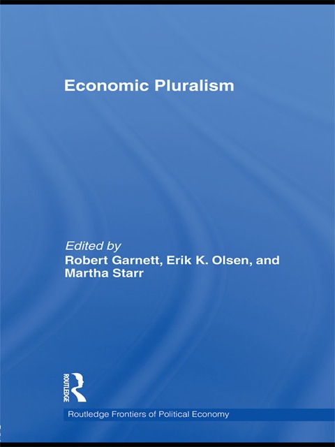 Cover image for book Economic Pluralism