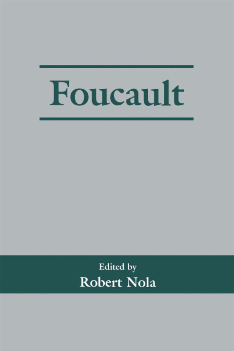 Cover image for book Foucault