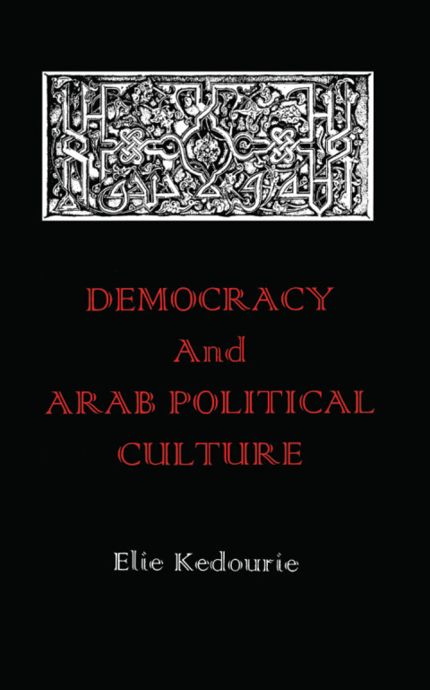 Cover image for book Democracy and Arab Political Culture