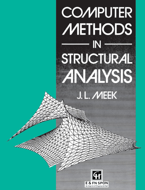 Cover image for book Computer Methods in Structural Analysis